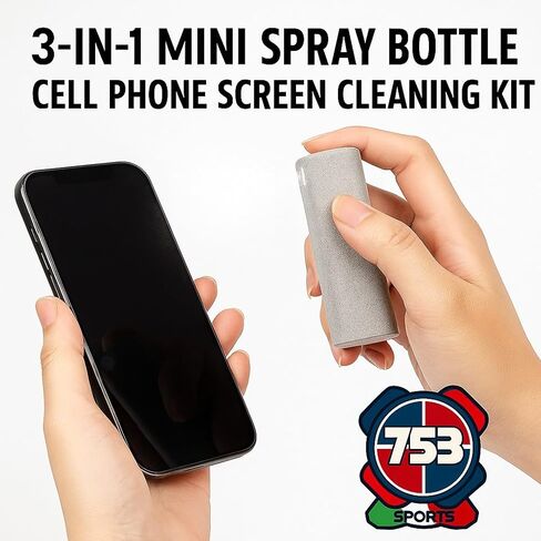 3 في 1 إلكترونيات محمولة قابلة لإعادة الاستخدام للهاتف المحمول والكمبيوتر اللوحي وشاشات Lcd ومنظف للشاشة طقم تنظيف من الألياف الدقيقة in Kuwait