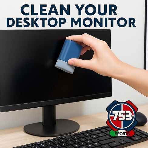 3 في 1 إلكترونيات محمولة قابلة لإعادة الاستخدام للهاتف المحمول والكمبيوتر اللوحي وشاشات Lcd ومنظف للشاشة طقم تنظيف من الألياف الدقيقة in Kuwait