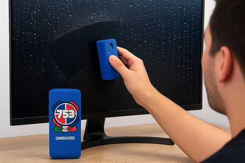 3 في 1 إلكترونيات محمولة قابلة لإعادة الاستخدام للهاتف المحمول والكمبيوتر اللوحي وشاشات Lcd ومنظف للشاشة طقم تنظيف من الألياف الدقيقة in Kuwait