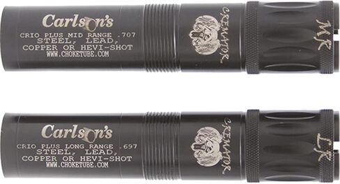 Carlsons Choke Tubes 12 Gauge Compatible for Benelli Crio Plus | Blued Steel | Cremator Non-Ported Waterfowl Choke Tube | Made in USA in Saudi Arabia