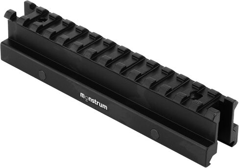 Monstrum High Profile Picatinny Riser Mount (1" H x 5.7" L), for Scopes and Optics in Saudi Arabia