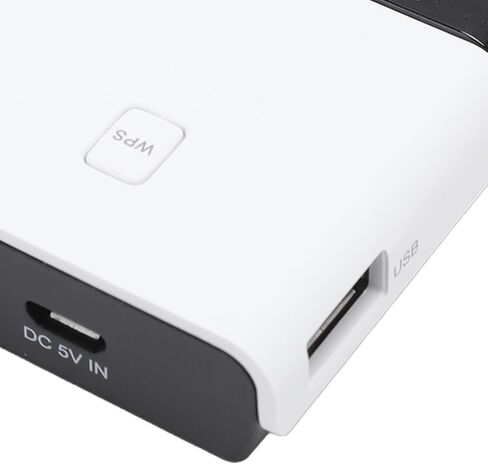 Bewinner Wireless Print Server for USB Printer, 10/100Mbps LAN Bridge Sharing, Wired Wireless Standalone Modes Print Server Support 4 Printers (US Plug) in Saudi Arabia