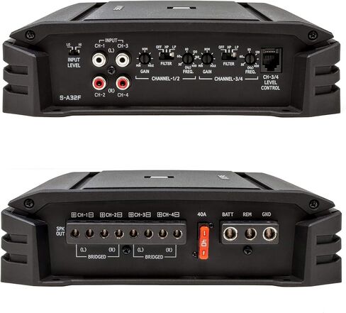 Alpine HDZ-65CS، مكبرات صوت عالية الدقة من سلسلة Status مقاس 6.5 بوصات ثنائية الاتجاه + حزمة مضخم صوت رباعي القنوات بقدرة 320 وات S-A32F in Saudi Arabia
