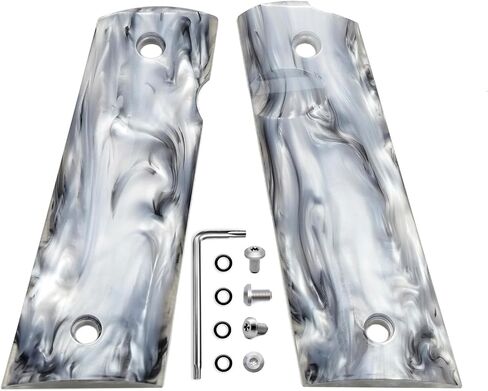 Guuun 1911 Magwell Grips مصقول بدرجة عالية من الراتنج الصناعي Ambi Safety Cut in Saudi Arabia