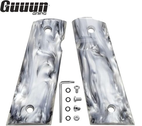 Guuun 1911 Magwell Grips مصقول بدرجة عالية من الراتنج الصناعي Ambi Safety Cut in Saudi Arabia