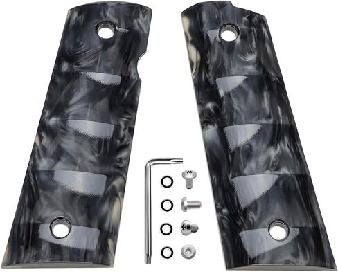 Guuun 1911 Magwell Grips مصقول بدرجة عالية من الراتنج الصناعي Ambi Safety Cut in Saudi Arabia