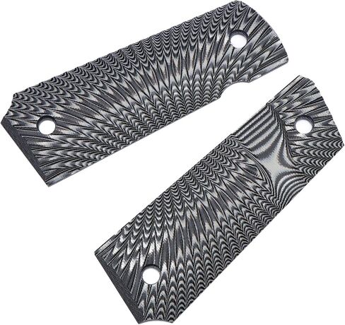 Guuun 1911 Slim Grips G10 Full Size Ambi Safety Cut Big Scoop Sunburst Texture in Saudi Arabia