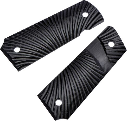 Guuun 1911 Slim Grips G10 Full Size Ambi Safety Cut Big Scoop Sunburst Texture in Saudi Arabia