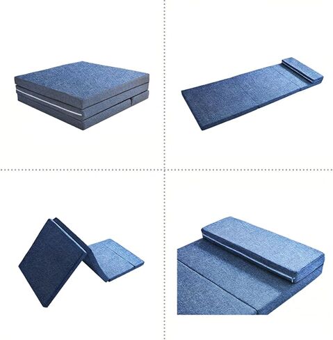 Non-Inflatable Mattress Foldable Car Trunk Mattress, Sleeping Pad for Car Camping Or Tent Camping, Multi-Purpose for Camping Used for Minivan/SUV/Tesla Model Y/RAV4/CR-V/X-Trail/Truck Back Seat in Saudi Arabia
