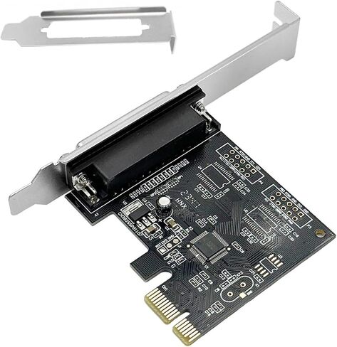 PCIE Parallel Adapter Card Support SPP EPP ECP 2.5Gb/s PCI-Express 1-Lane x1 Full-Duplex Channel for Printers in Saudi Arabia