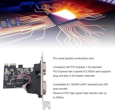PCI Serial Parallel Combo Card, 2 Port RS232 Express for, OS X, 4 Port USB 3.0 Adapter with 20 Pin Internal Port, Self Powered Technology in Saudi Arabia