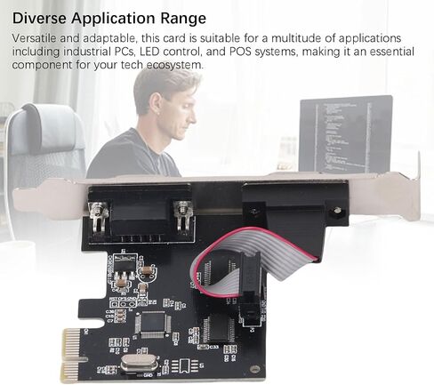 PCI Serial Parallel Combo Card, 2 Port RS232 Express for, OS X, 4 Port USB 3.0 Adapter with 20 Pin Internal Port, Self Powered Technology in Saudi Arabia