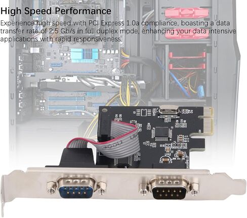 PCI Serial Parallel Combo Card, 2 Port RS232 Express for, OS X, 4 Port USB 3.0 Adapter with 20 Pin Internal Port, Self Powered Technology in Saudi Arabia