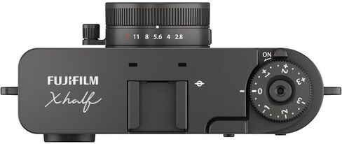 FUJIFILM X Half Premium Compact Digital Camera (Charcoal Silver) Bundle with Carrying Case + 64GB Memory Card + Lens Cap Keeper + Memory Card Wallet + Hand Strap + More in Saudi Arabia