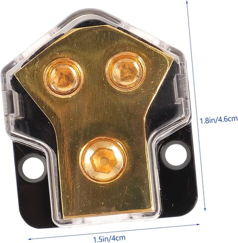 POPETPOP Distribution Block Car Power Splitter for Automotive Systems Easy Installation for Cars Trucks Boats and Use in Saudi Arabia