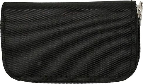 1 PC Memory Card Carrying Case - Suitable for Micro SD, Mini SD and 4X CF, Card Holder Bag Wallet for Media Storage Organization (Black) in Saudi Arabia