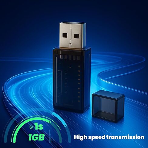 حافظات بطاقات الذاكرة USB-C إلى SD/TF - محول بطاقة الذاكرة بفتحة مزدوجة لأجهزة MacBook/Android/الكمبيوتر اللوحي (شفاف) in Saudi Arabia