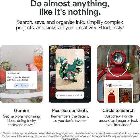 Google Pixel 9 Pro Fold - Unlocked Android Smartphone with Gemini - Advanced Triple Rear Camera System - Foldable Display - Hands-Free Video - Obsidian - 256 GB (Renewed) in Saudi Arabia