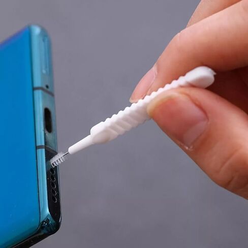 10 Pack Generic Anti Dust Plug Cover Charging Port Protector Cap with Cleaning Brush for Phone 14/15/16 Series, Galaxy S22/S21/S20, Note 20/10, All USB C and Lightning Devices in Saudi Arabia