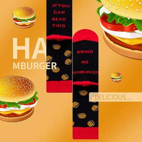 Funny Novelty Crew Socks Fun Dress Socks Gift for Men and Women in Saudi Arabia