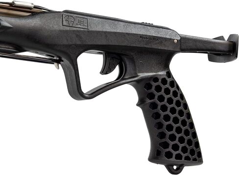 JBL Spearguns Reaper Speargun for Spearfishing, High Performance Speargun for Fishing, Diving, Freediving, Railgun, Aluminum Barrel, Stainless Steel Shaft, Easy Stretch Bands, Made in USA in Kuwait