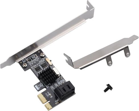 ASM1061 Desktop PCI Express إلى بطاقة توسيع SATA3.0 مزدوجة مع أوضاع التمهيد AHCI/NO/IDE تدعم PCI-E X1/X4/X8/X16 in Saudi Arabia