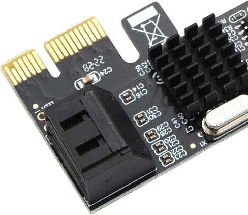 ASM1061 Desktop PCI Express إلى بطاقة توسيع SATA3.0 مزدوجة مع أوضاع التمهيد AHCI/NO/IDE تدعم PCI-E X1/X4/X8/X16 in Saudi Arabia