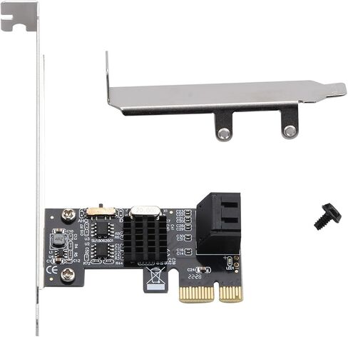 بطاقة وحدة تحكم توسيع PCI-E إلى SATA3.0 مع منافذ SATA مزدوجة 6 جيجابت/ثانية تدعم أوضاع التمهيد AHCI/NO/IDE ملحقات الكمبيوتر in Saudi Arabia