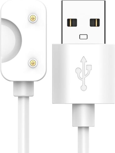 Compatible for Samsung Galaxy Fit 3 SM-R390 Charger, USB Cable Fast Charging 3.3ft/100cm (White) in Saudi Arabia