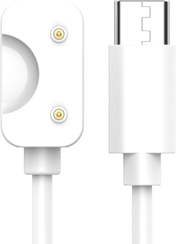 Compatible with Galaxy Fit 3 Charger Cable，Fast Charging Type C Cable for Samsung Galaxy Fit 3 SM-R390(3.3ft/100cm) (White) in Saudi Arabia