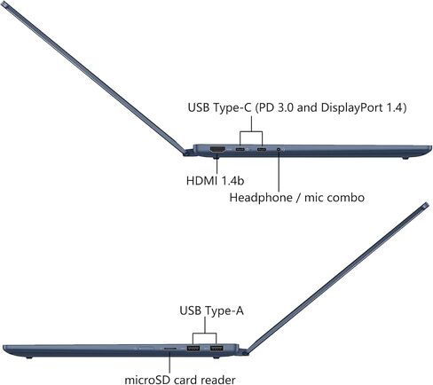 لاب توب لينوفو ايديا باد فليكس 5 2 في 1 | شاشة WUXGA IPS Touch مقاس 14 بوصة | AMD Ryzen AI 5 340 (ما يصل إلى 50 قطعة علوية) | 16 جيجابايت DDR5 1 تيرابايت SSD | Copilot+ PC for Creator Designer Business Professional Win11 مع ملحق DLCA in Kuwait