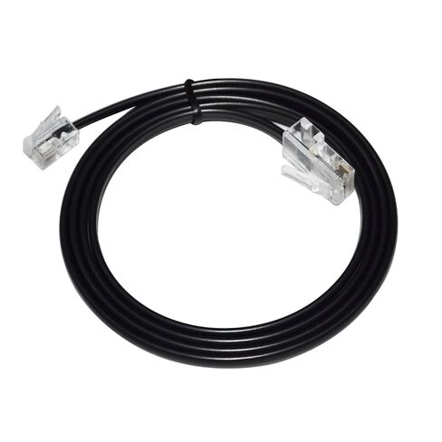 كابل تمديد RJ11 6P4C إلى RJ45 8P8C لتصحيح بيانات مودم إيثرنت واتصال إنترنت عالي السرعة (3 أمتار) in Kuwait