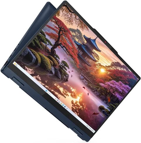 Lenovo IdeaPad 5 2-in-1 with AMD Ryzen AI 7 350 Processor, 14" WUXGA IPS Touchscreen Display, Wi-Fi 7, 16GB LPDDR5X Memory, 1TB SSD, FHD/IR Hybrid Camera, Digital Pen, Backlit KYB, and Win 11 Home in Saudi Arabia