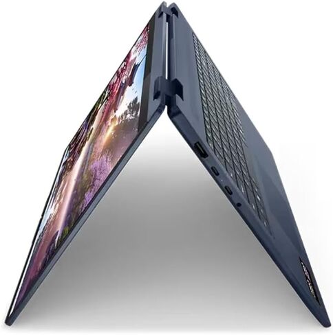 Lenovo IdeaPad 5 2-in-1 with AMD Ryzen AI 7 350 Processor, 14" WUXGA IPS Touchscreen Display, Wi-Fi 7, 16GB LPDDR5X Memory, 1TB SSD, FHD/IR Hybrid Camera, Digital Pen, Backlit KYB, and Win 11 Home in Saudi Arabia