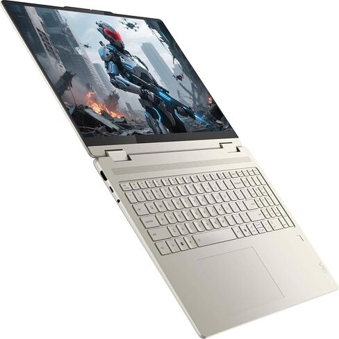Lenovo Yoga 7 2 in 1 AI Laptop 16" 2K Touch Screen، AMD Ryzen AI 5 340 حتى 4.8 جيجا هرتز، AMD Radeon 840M، 16 جيجا LPDDR5X، 1 تيرابايت SSD، WiFi 7، لوحة مفاتيح بإضاءة خلفية، بصمة الإصبع، Windows 11 PRO مع ملحقات BWE in Kuwait