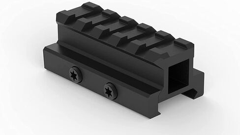 Monstrum Lockdown V3 Picatinny Riser Mount with Recoil Stop Base | 2.5 inch Length in Saudi Arabia