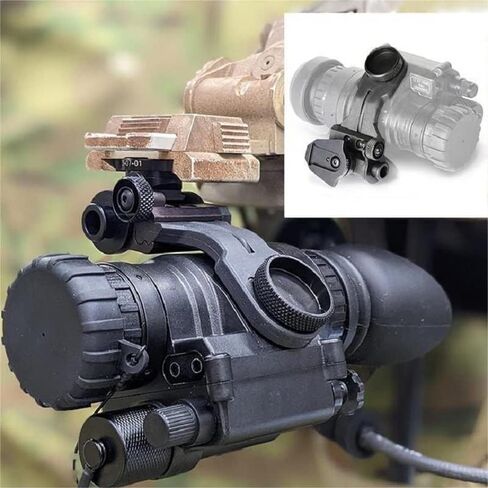 PVS 14 J Arm Night Vision Goggles NVG Mount Metal Helmet Mount Rhino Mount متوافق مع جميع موديلات PVS14 in Kuwait