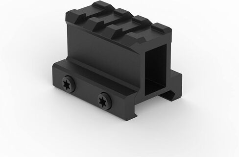 Monstrum Lockdown V3 Picatinny Riser Mount with Recoil Stop Base | 1.5 inch Length in Saudi Arabia