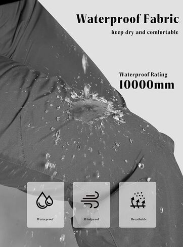 Wantdo Boy's Waterproof Ski Bibs Warm Snow Pants Snowboarding Overall Insulated Outdoor Jumpsuit in Saudi Arabia