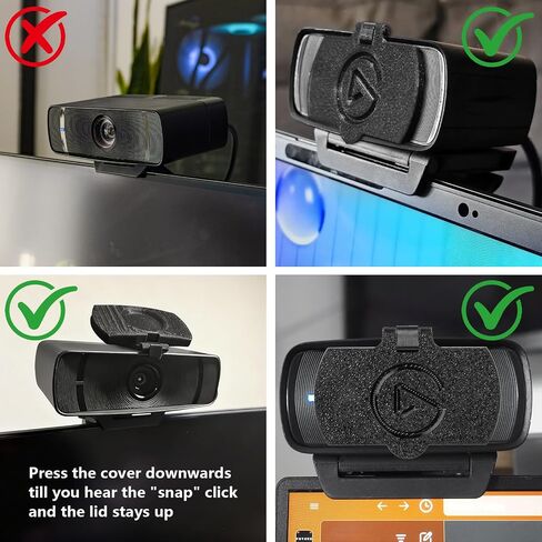 غطاء الخصوصية لـ Elgato Facecam PRO | غطاء كاميرا ويب قابل للطي لـ Elgato Facecam Mk.2 (لـ Facecam PRO 4K60) in Saudi Arabia