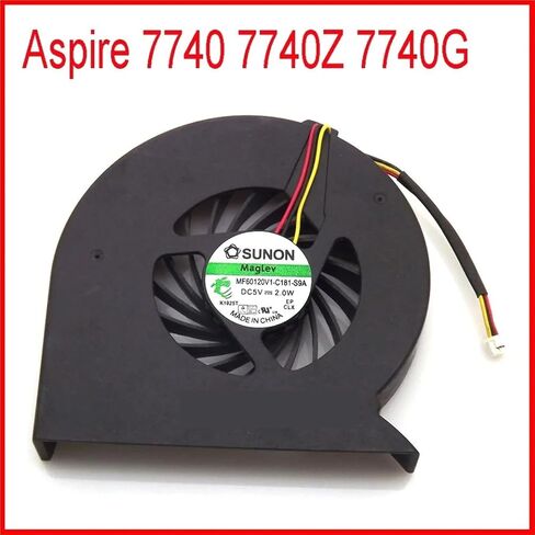 مبرد MF60120V1-C181-S9A DC5V 0.40A لأجهزة الكمبيوتر المحمول Aspire 7740 7740Z 7740G مروحة تبريد وحدة المعالجة المركزية in Kuwait