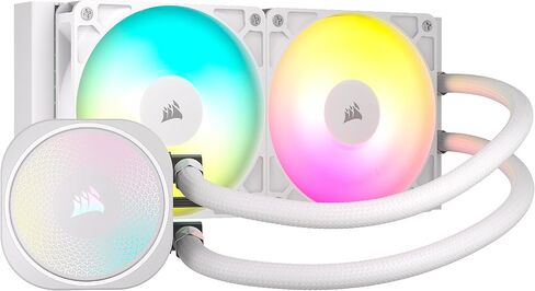 مبرد وحدة المعالجة المركزية السائل CORSAIR Nautilus 360 RS ARGB - 360 مم AIO - ضوضاء منخفضة - اتصال مباشر باللوحة الأم - سلسلة Daisy - Intel LGA 1851/1700، AMD AM5/AM4 - 3X RS120 ARGB متضمنة - أبيض (متجدد) in Saudi Arabia