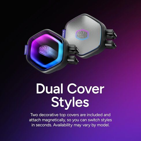 Cooler Master Atmos II 360 VRM AIO Liquid CPU Cooler, VRM Fan, ARGB White in Saudi Arabia