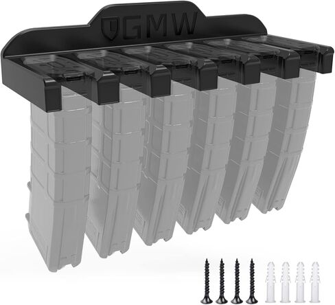 GMW PMAG Magazine Holder, AR Magnetic Mag Holder, AR Wall Mount Mag Holder for Gun Safe, AR Mag Storage and Accessories in Saudi Arabia