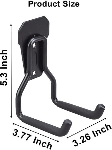 Pistol Rack, 1/4 Pack Pistol Holder for Gun Safe, Upgraded Pistol Wall Mount Use Heavy Duty Steel, Pistol Stand Mounted Behind Door, Wall, Cabinet, Etc in Saudi Arabia