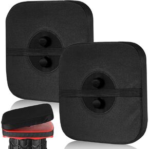 Suzile، عبوة واحدة من وسادة البراز التليسكوبية المربعة (باستثناء الكرسي) مع وسادة مقعد سميكة قابلة للطي وقابلة للسحب من إسفنج الذاكرة مع حزام مطاطي in Kuwait