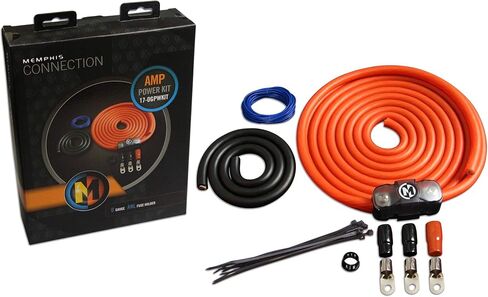 Memphis Audio 0GPWKIT 0-Gauge Power Kit with ANL Fuse Holder and One 250A Fuse in Saudi Arabia