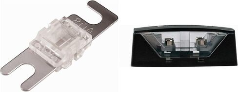 Kicker 46FHD FHD Fuse Holder, Dual AFS & 46AFS80 (2) 80 Amp AFS Fuses Bundle in Saudi Arabia