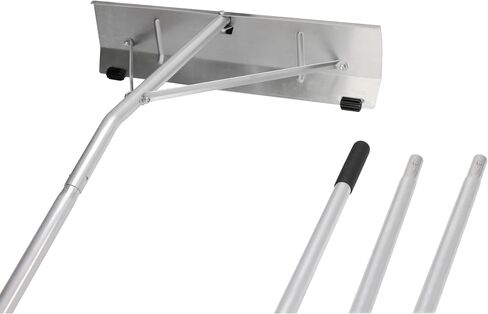 Extreme Max 5600.3262 Poly Roof Rake with 23" Blade,Red in Saudi Arabia