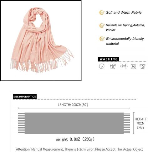 Pashmina Shawl Wraps for Women Large Winter Scarf Shawls and Wraps for Evening Dresses in Saudi Arabia